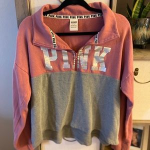 Victoria’s Secret Pink Pullover Half-Zip 🌟
